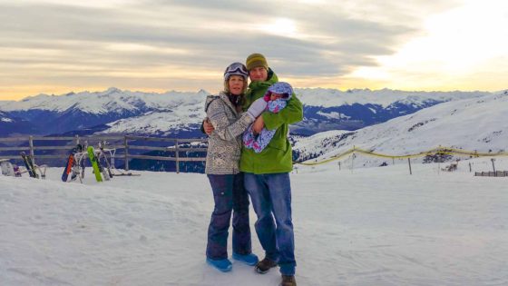 Our First Family Ski Trip with a Baby