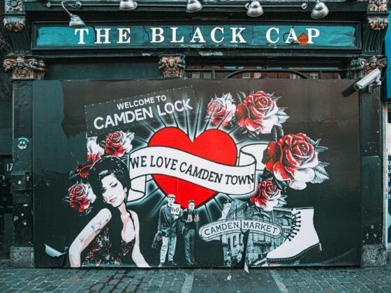 Street art featuring Camden Town